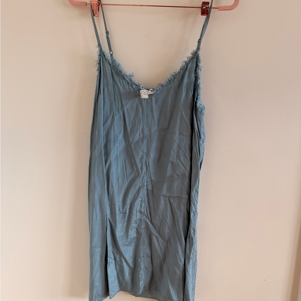 Free People Soft Blue Chemise ( call out )